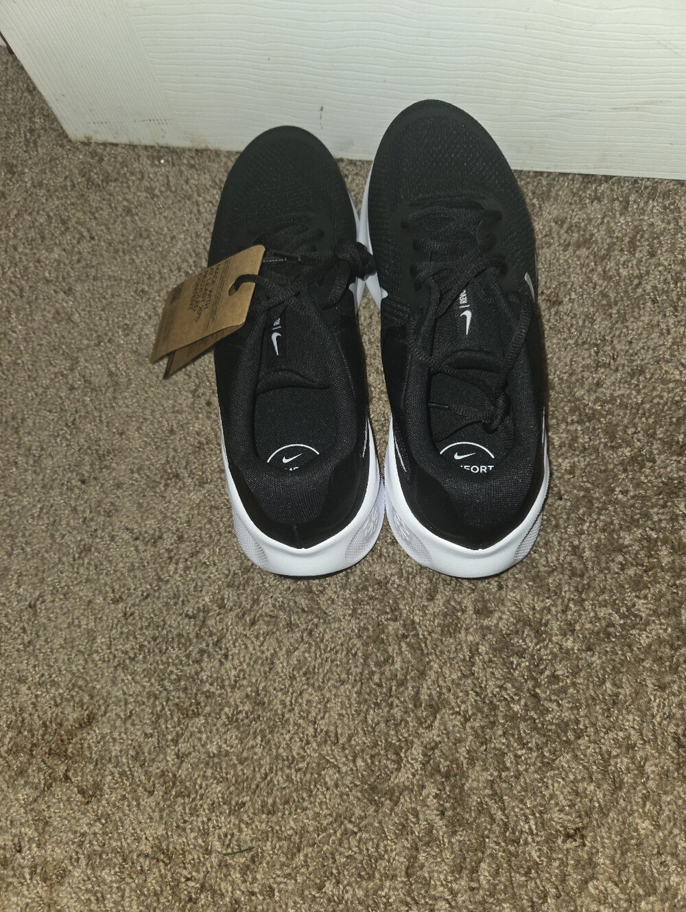New Nike Revolution 7 Men’s Black and White  Running Shoes  Size 11 FB2207-001 - Picture 6 of 11